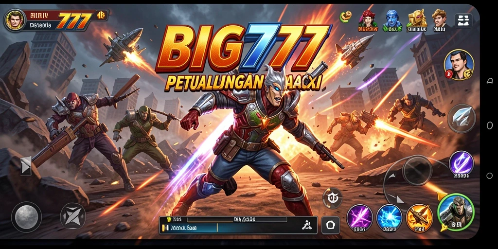 Tampilan gameplay seru di <strong>BIG777</strong> dengan aksi yang mendebarkan.