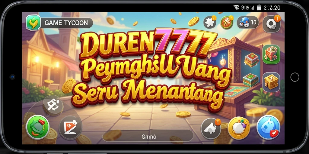 Tampilan gameplay DUREN777 yang menarik dan strategis.