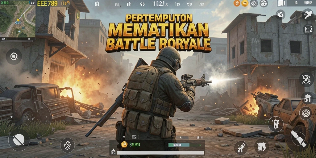 Gameplay seru di arena pertempuran EE789.