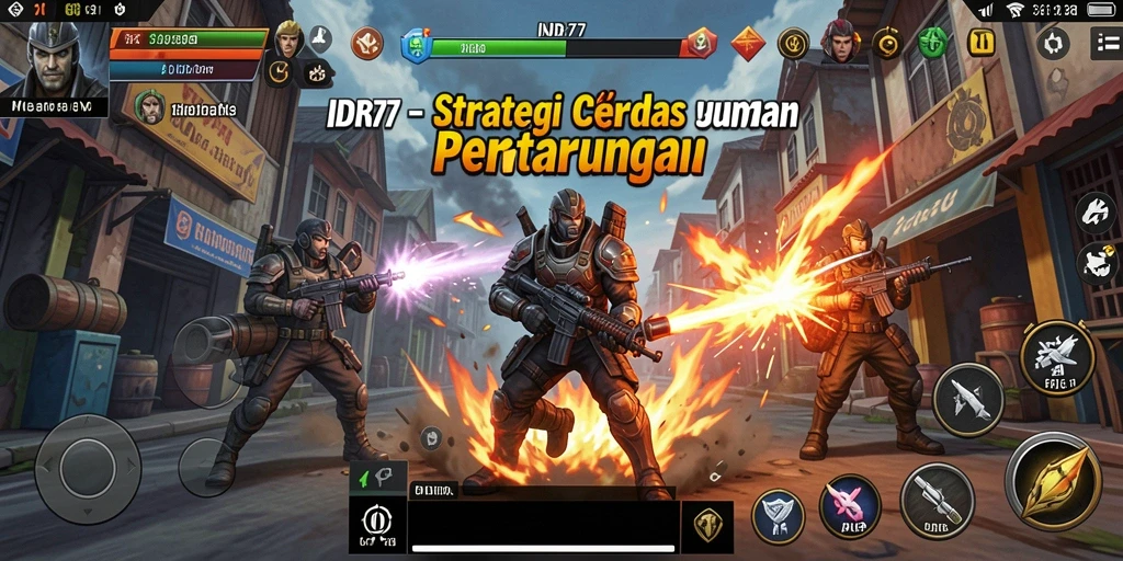 Tampilan gameplay IDR77 yang menegangkan dan strategis.
