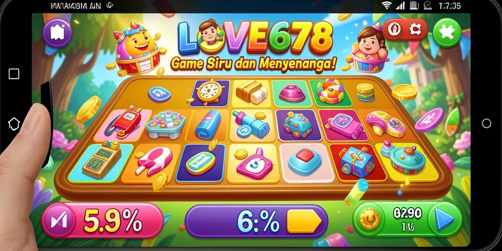 Tampilan gameplay seru dari LOVE678 Bingo.