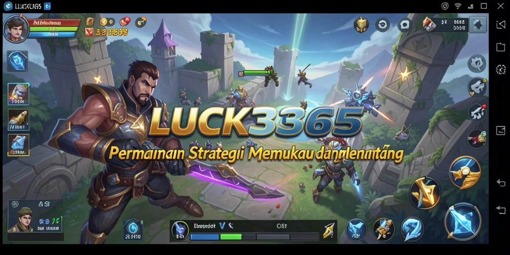 Tampilan gameplay LUCK365 dengan strategi mendebarkan dan visual menarik.