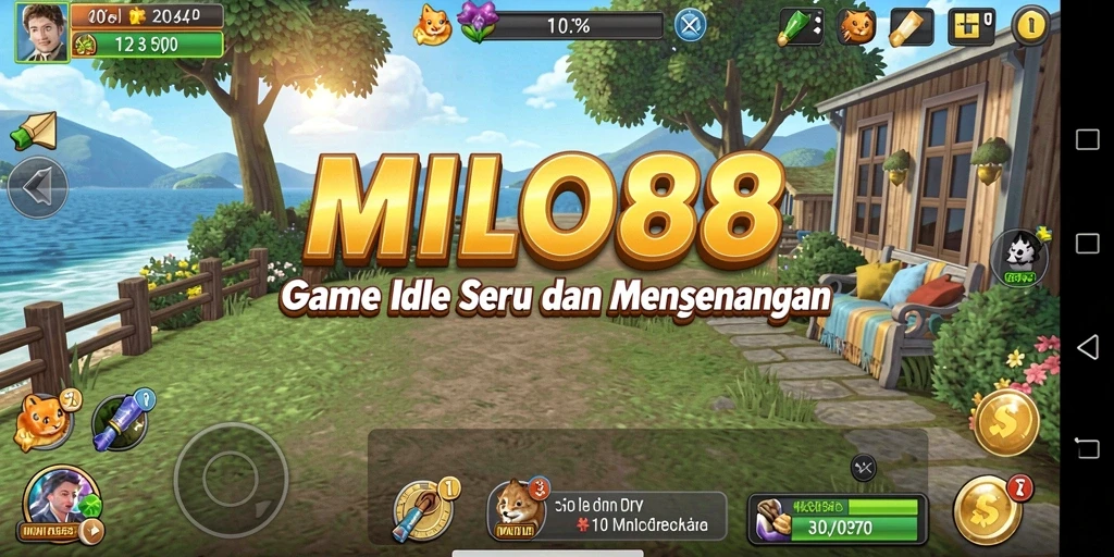 Tampilan gameplay <strong>MILO88</strong> yang menarik dengan aksi manajemen sumber daya.