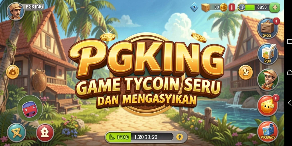 Tampilan gameplay PGKING yang menarik dan penuh strategi.