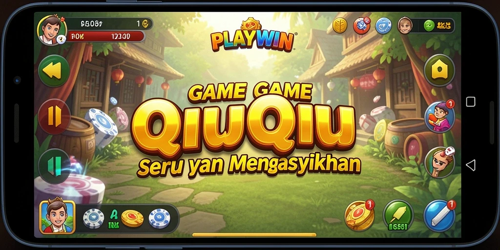 Screenshot gameplay QiuQiu yang menegangkan dan seru.