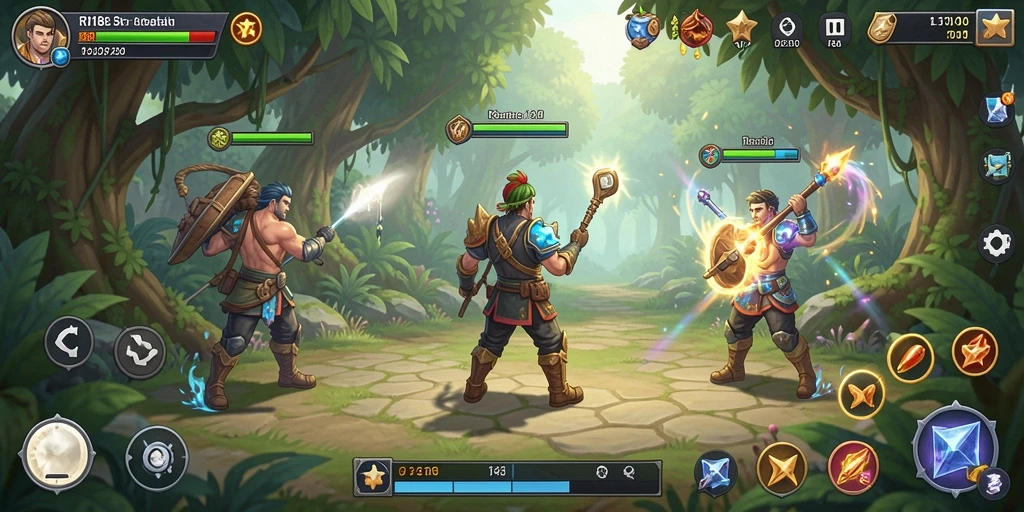 Tampilan gameplay RI188 dengan suasana yang menegangkan dan penuh strategi.
